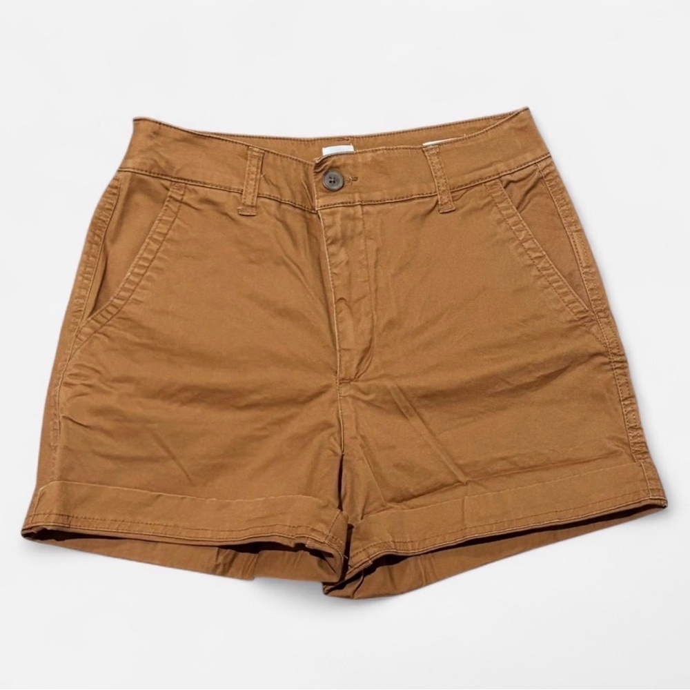 GAP Tan Skorts with Classic Flat Front Design